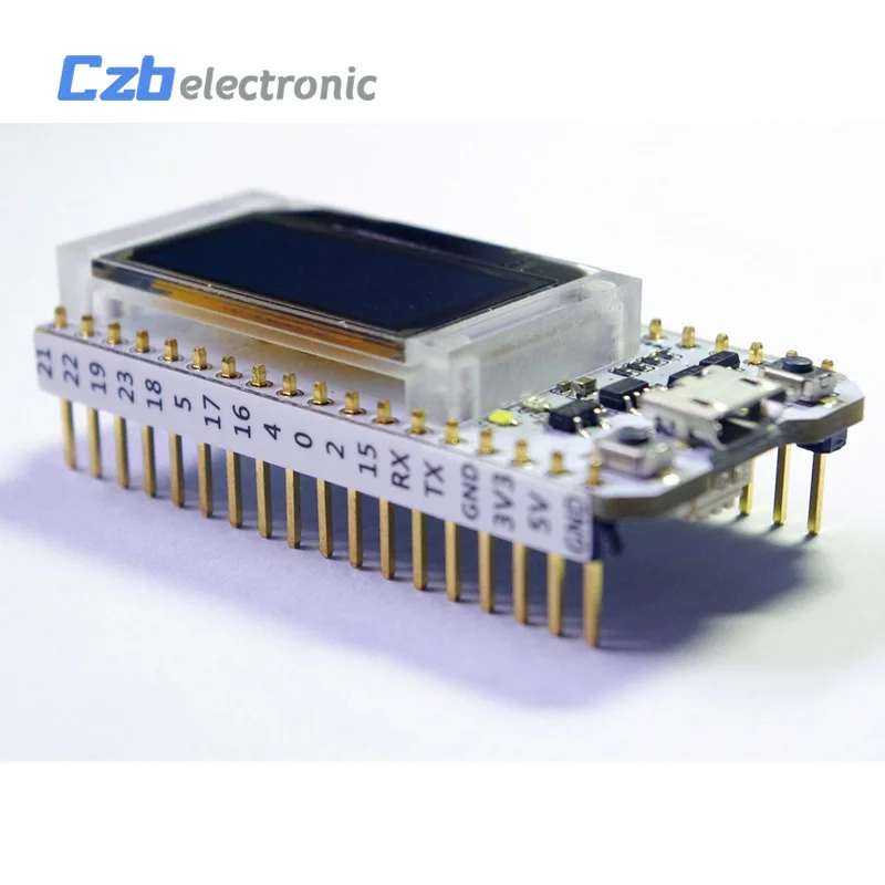 ESP32 0 96 дюймовый синий OLED дисплей Bluetooth WIFI комплект Lora 32 модуль Интернет разработки