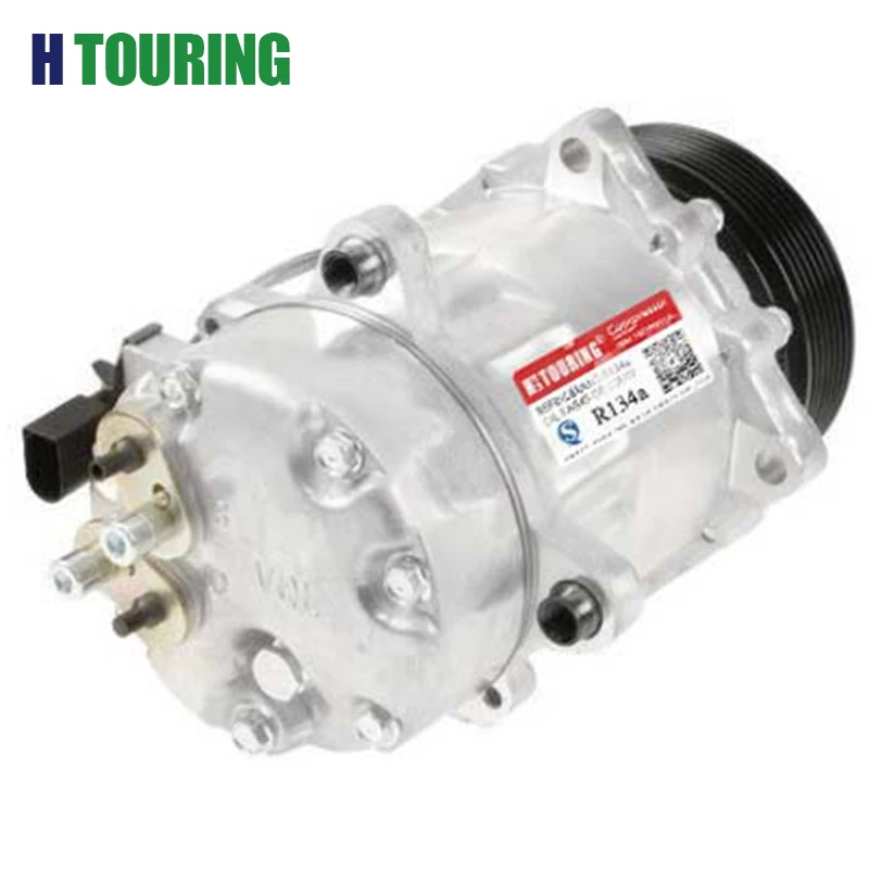 Компрессор переменного тока для автомобиля Volkswagen Golf Mk4 1997-2003 SD7V16 1J0820803K 1J0820803E