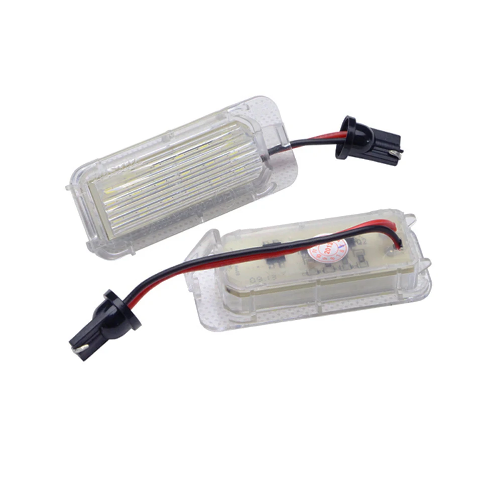 2 шт. светодиодный номерной знак для Ford Fiesta Focus C Max Grand Galaxy Kuga Mondeo S B Ecosport Jaguar XJ
