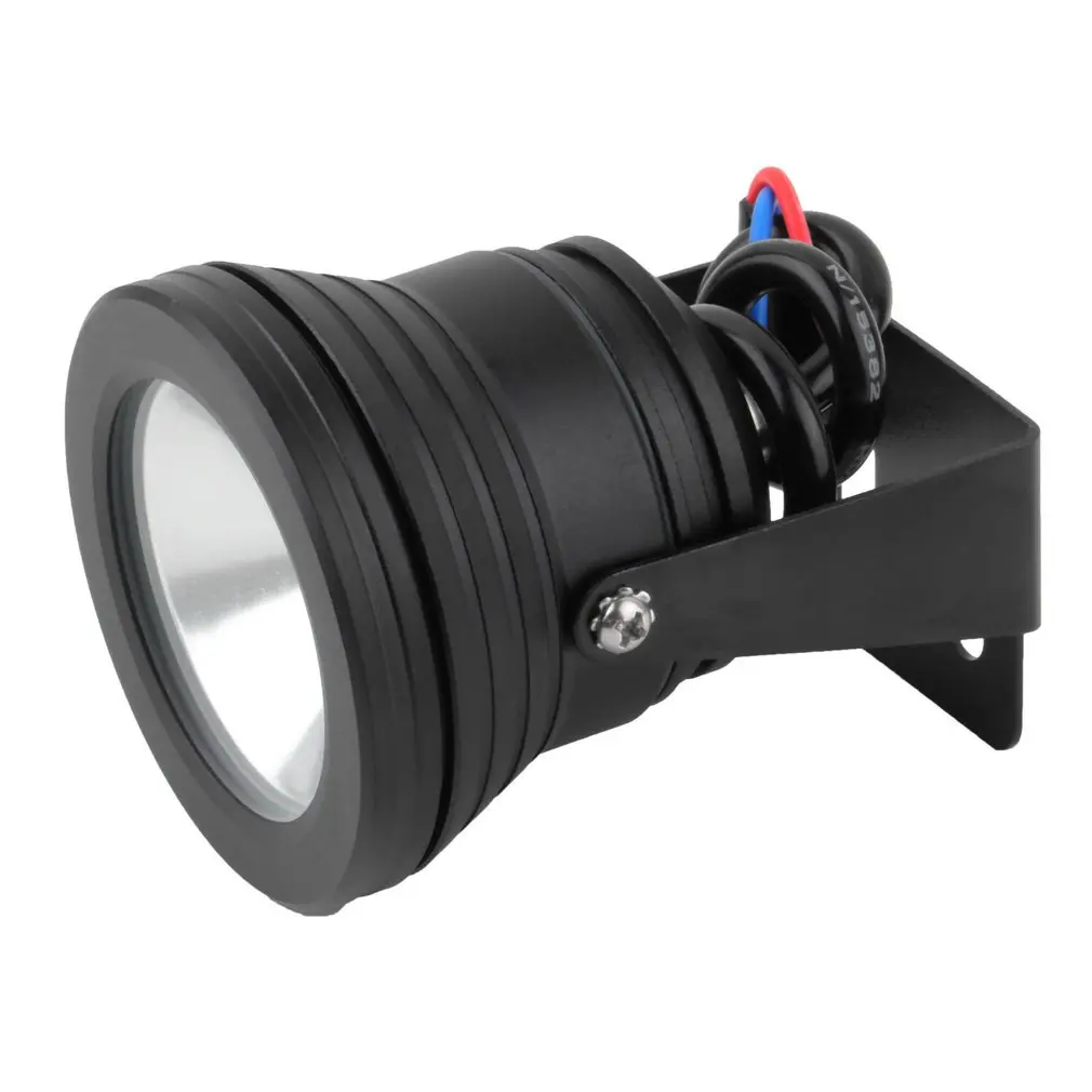 

2019 1pcs Outdoor black color Case 10W Underwater LED Flood Wash Pool Waterproof Light Spot Lamp 12V Whoelsale