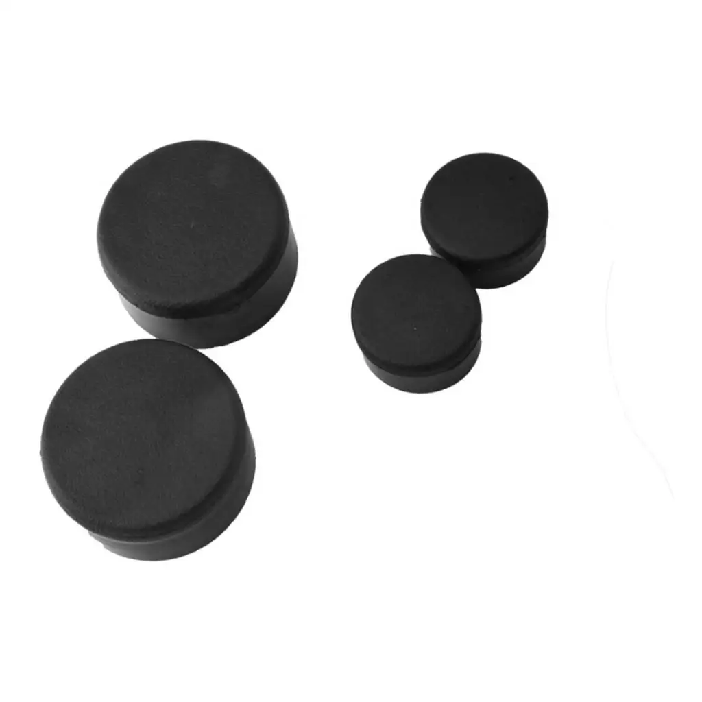

Motorcycle Black Rack Screw Cap Rubber Frame Plugs For CBR1000RR 04-07