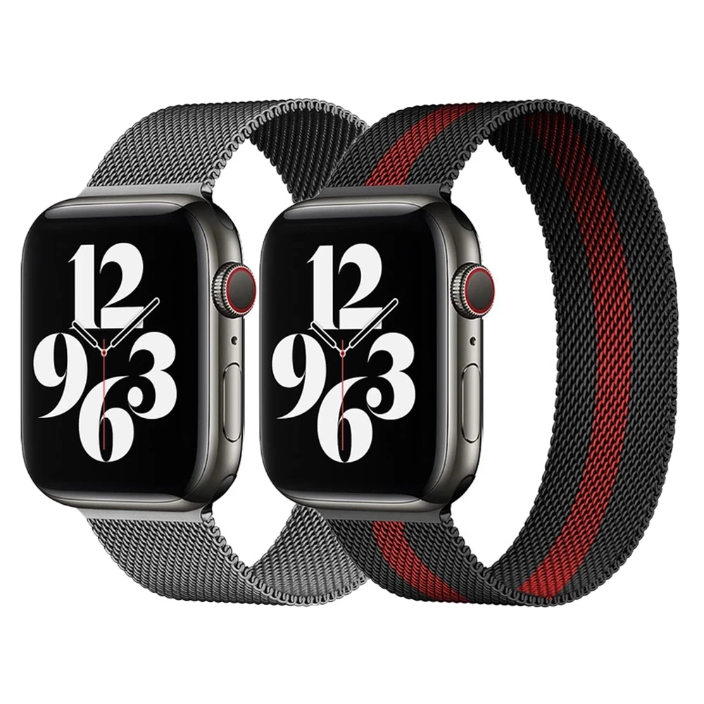 

Bracelet Stainless Steel MAGNETIC band For Apple Watch 5 4 3 2 1 42mm 38mm Bracelet strap for iwatch 4 5 40mm 44mm