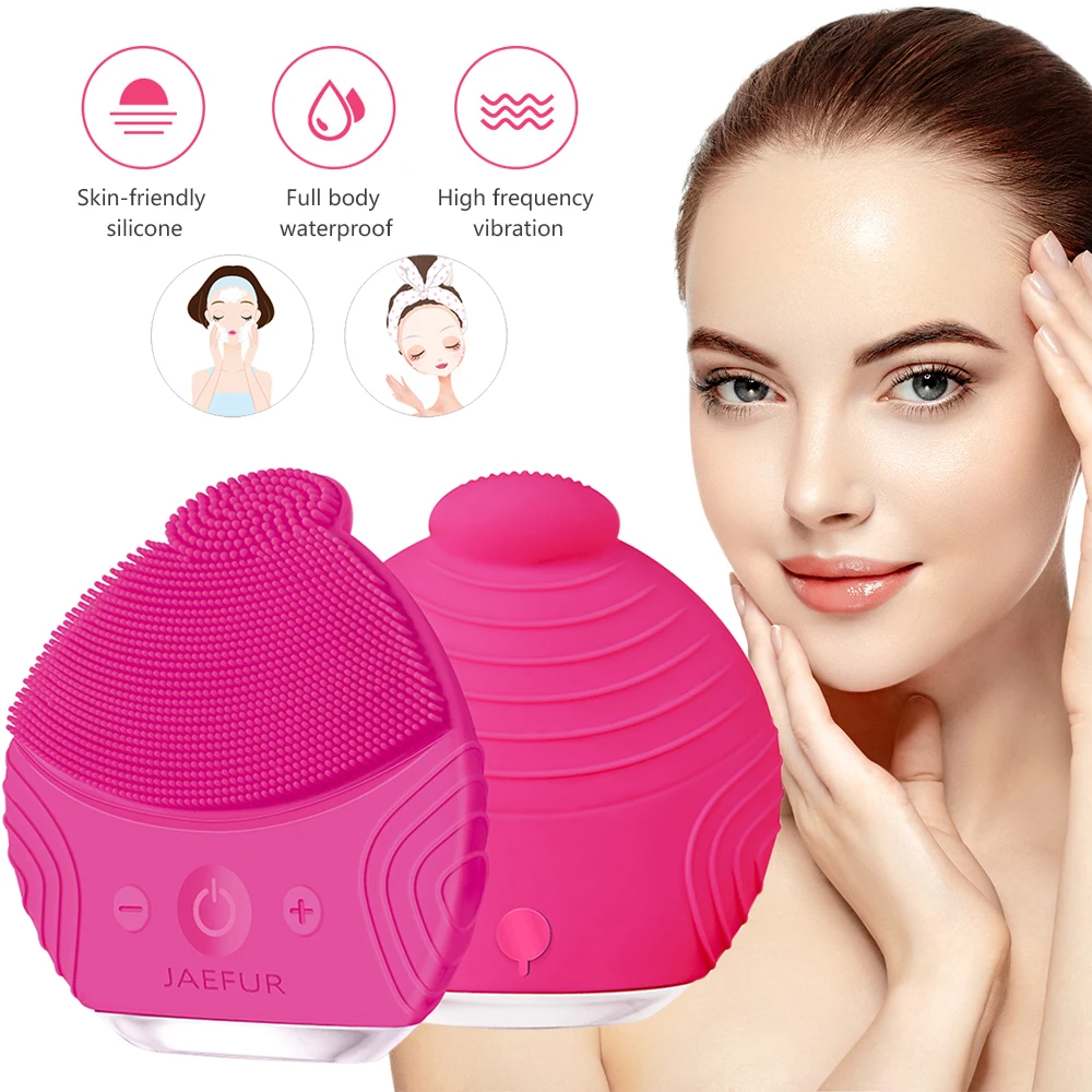Ультра sonic Электрический Уход за лицом Чистящая Щетка массажная Sonic мини уход