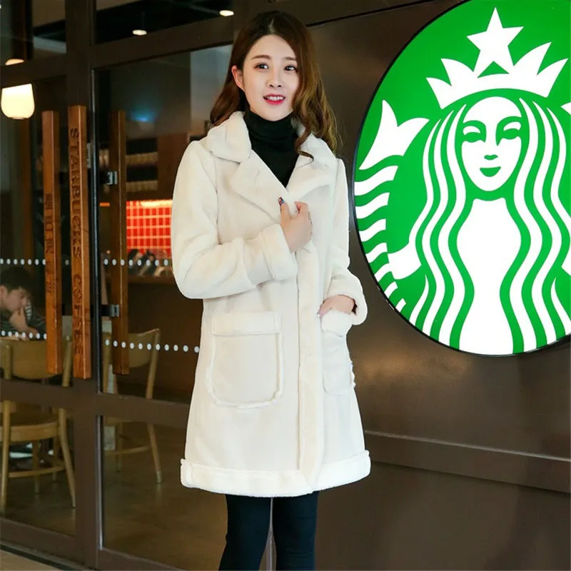 Новинка 2020 Женское зимнее пальто из овечьей шерсти утепленная замшевая стеганая