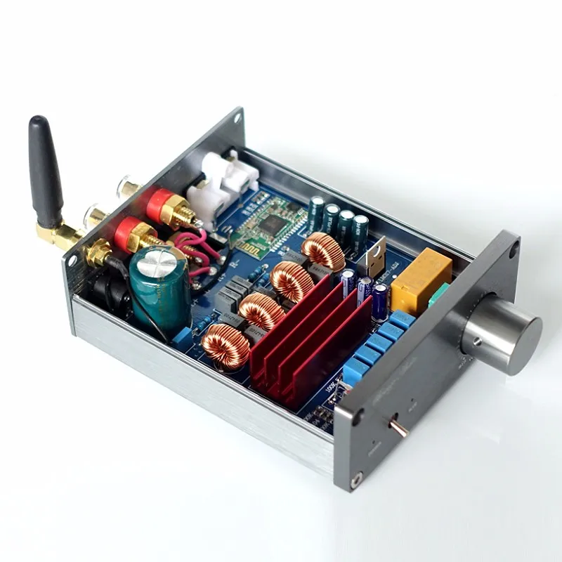 YWJJX BL10B Bluetooth усилитель 4 0 Настольный высококачественный цифровой TPA3116 аудио 50WX2