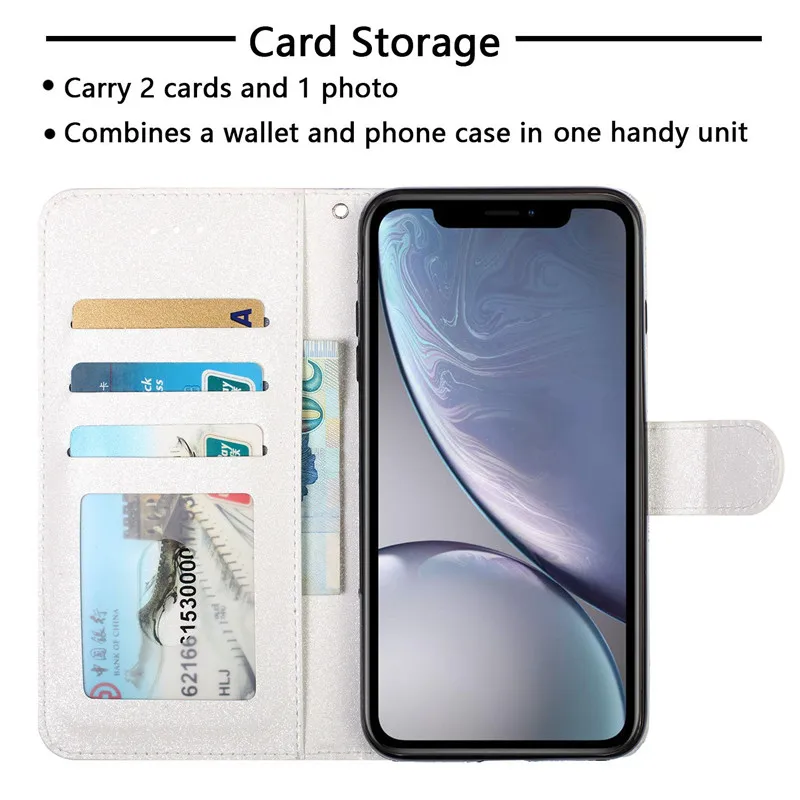 Чехол P20 P30 Mate20 Lite Pro P Smart 2019 для пар простой кожаный чехол-книжка с бумажником Huawei