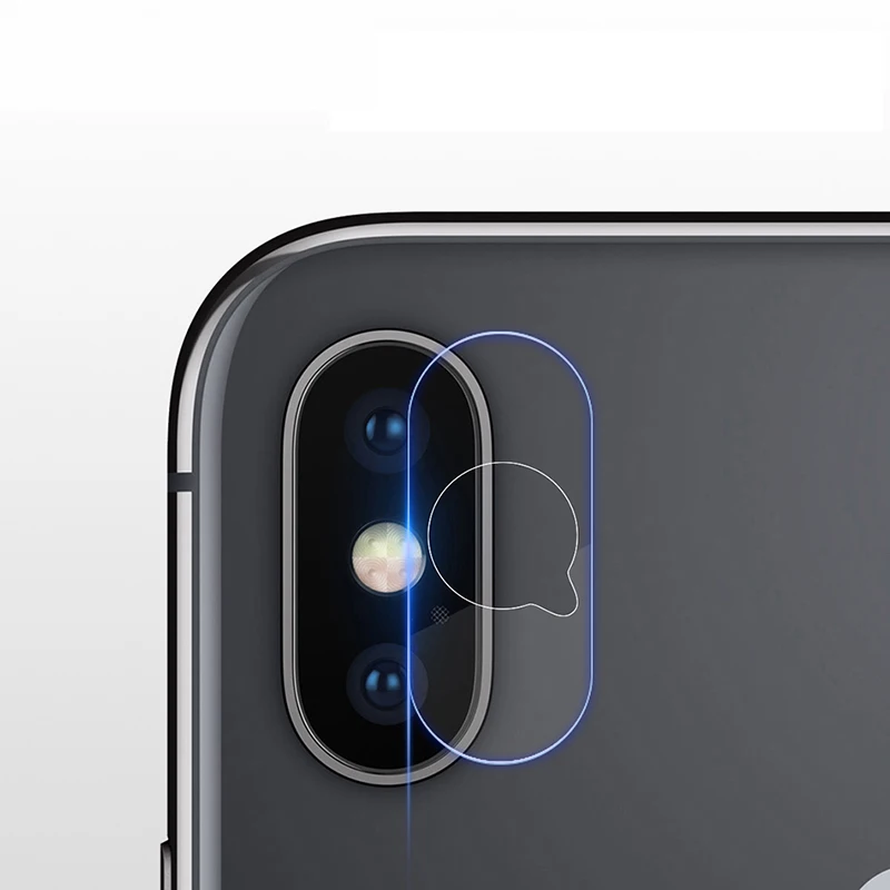 Экрана из закаленного стекла для iPhone X XS 2 шт. 0 15 мм объектив камеры пленки пакеты