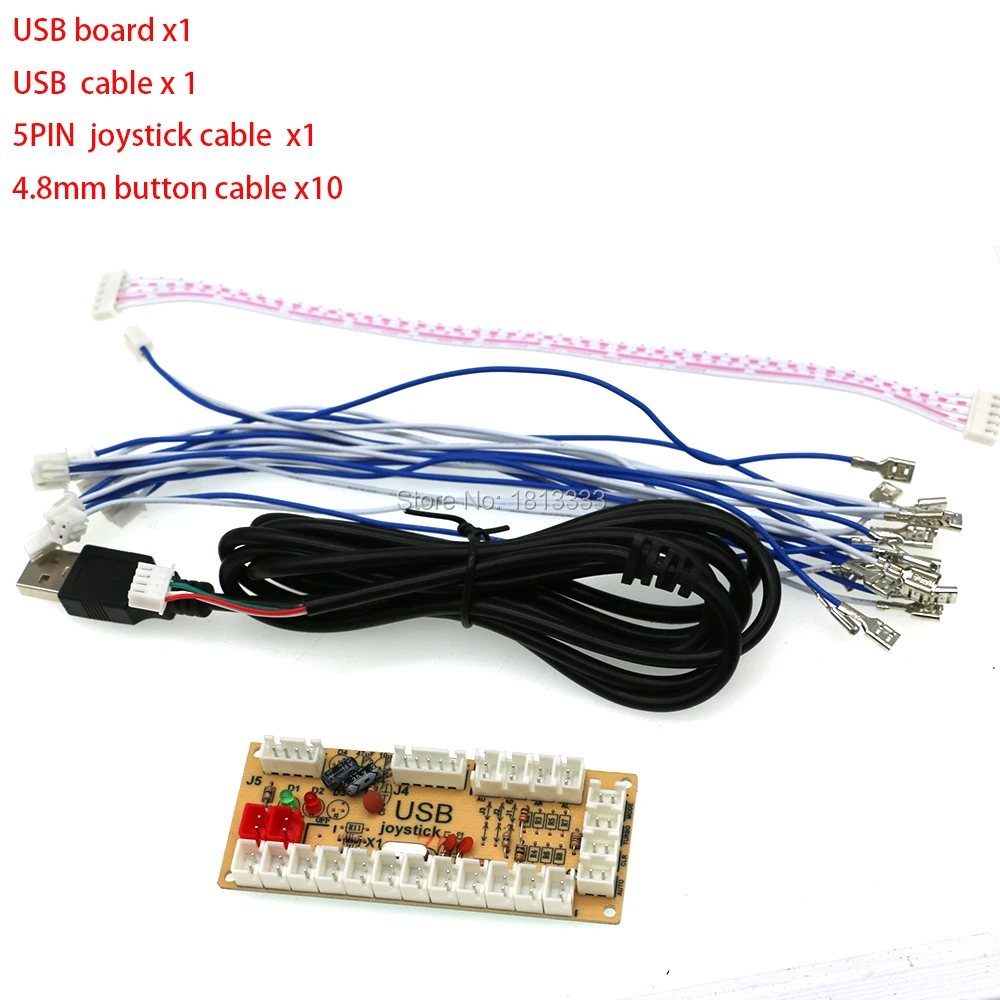 Поддерживает хранение 20 нулевой задержкой аркады usb датчик для ПК Raspberry Pi MAME игра