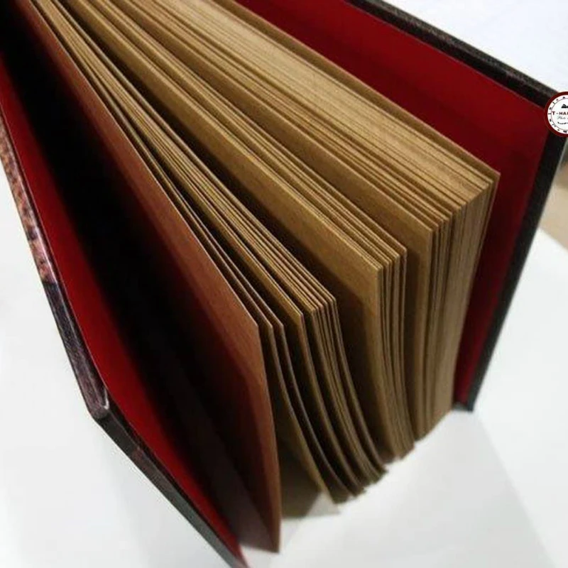 

Vintage 20 Pcs 40 Pages Kraft Paper Sheets Card Our My Adventure Book Album Handmade Pixar DIY Photo Foto Scrapbook Photo Album