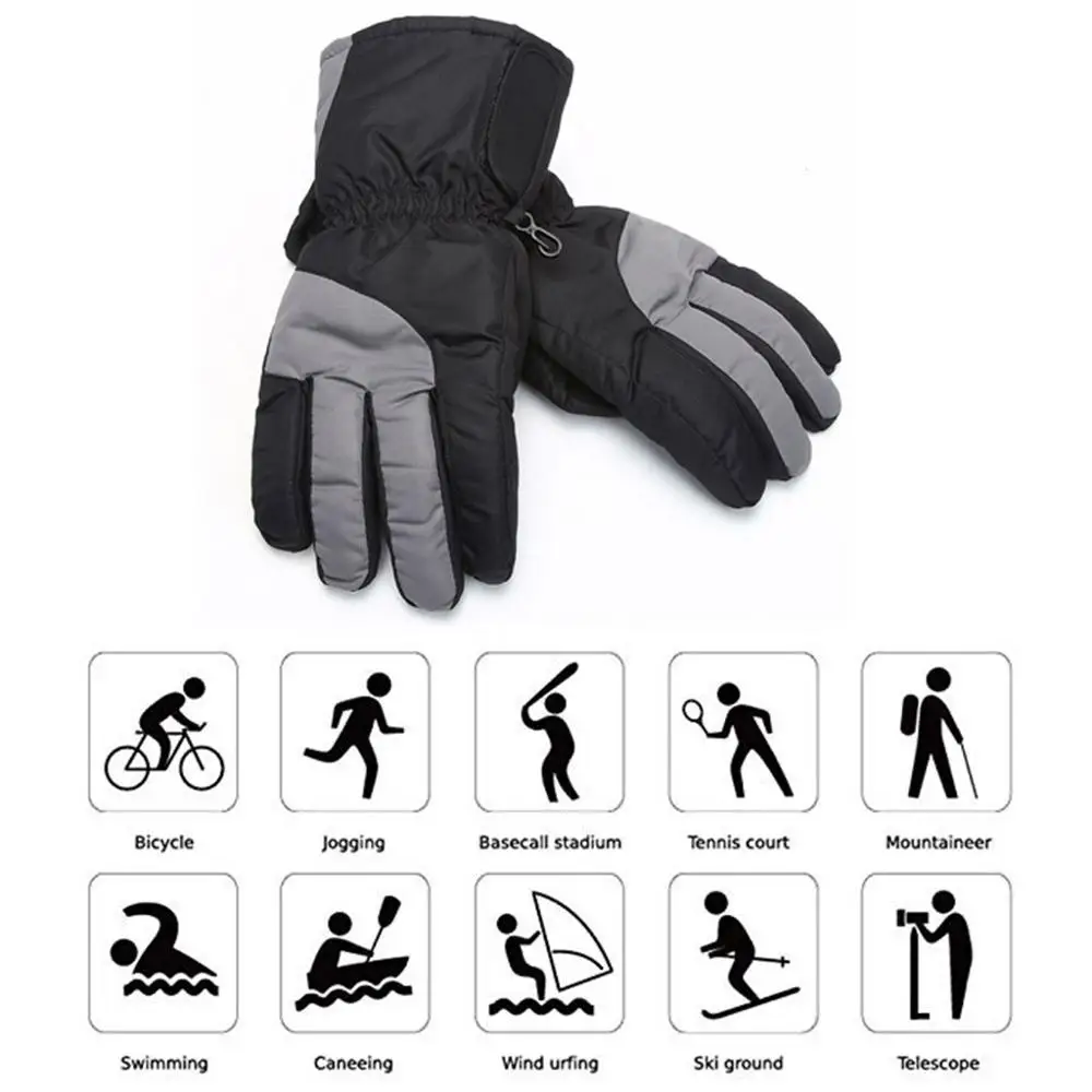 Перчатки с подогревом для мужчин и женщин электрические перчатки usb улицы