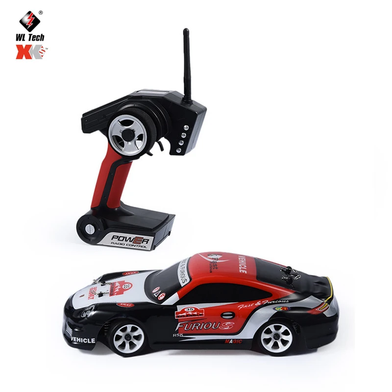 WLtoys K989 K969 Remote Control Four-Wheel Drive Car Charger Electric Toys Mini Race Car 1:28-Ratio High-Speed Off-Road Vehicle enlarge