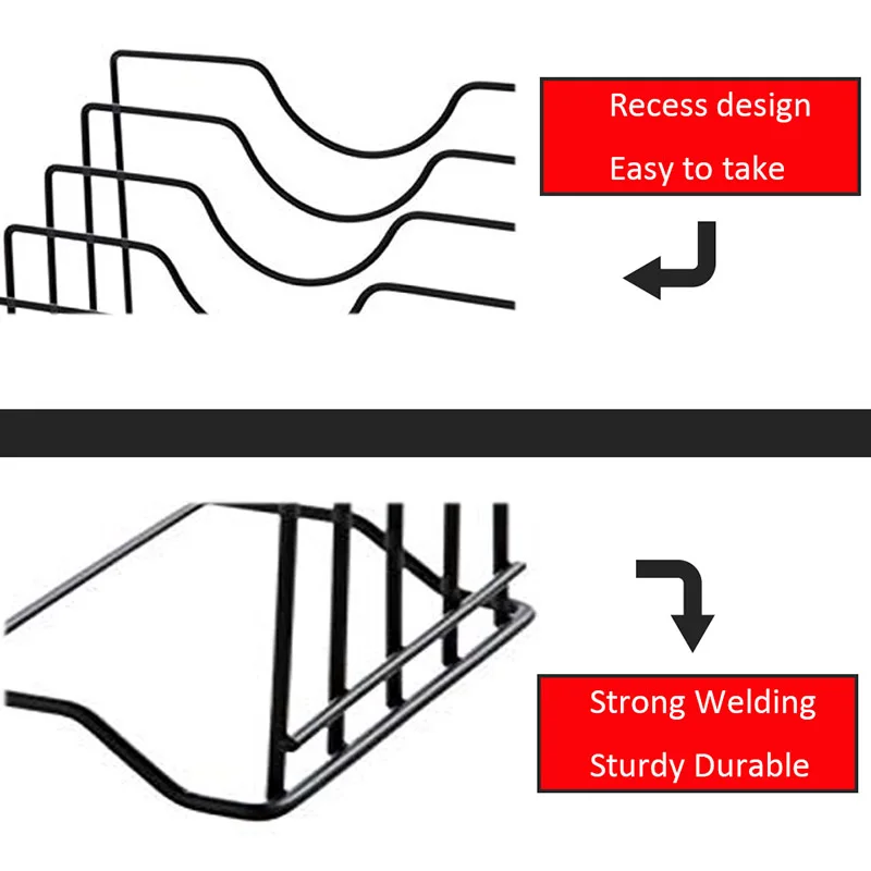 Держатель для крышки кухонного горшка TEENRA органайзер многофункциональная полка