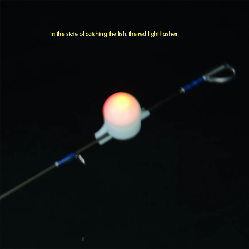 

Светодиодный сигнальный фонарь для ночной рыбалки, светящаяся палка, сигнализация для укуса, водонепроницаемый светодиодный фонарик для н...