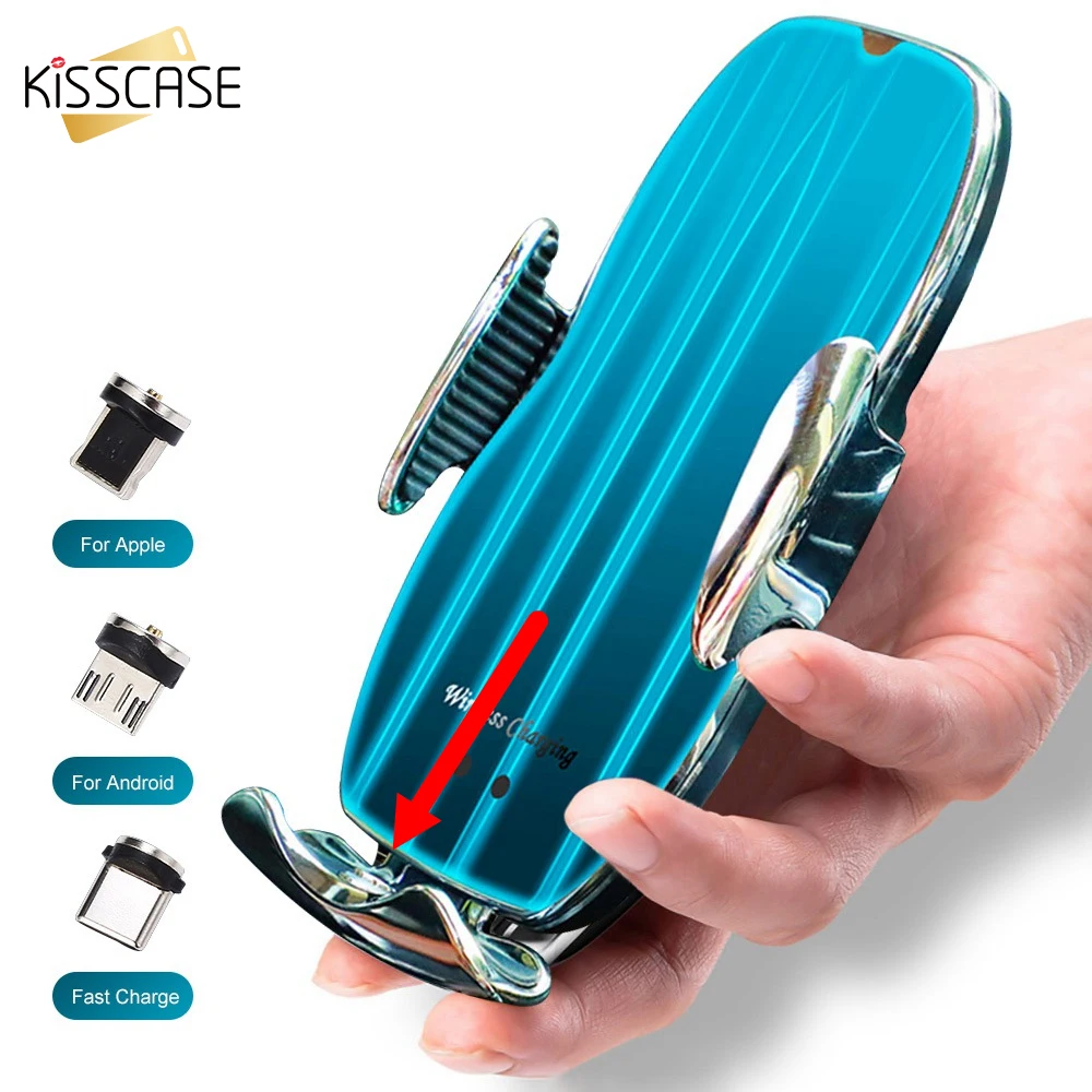 Автомобильный держатель для телефона с магнитной головкой 3 в 1 iPhone Xiaomi