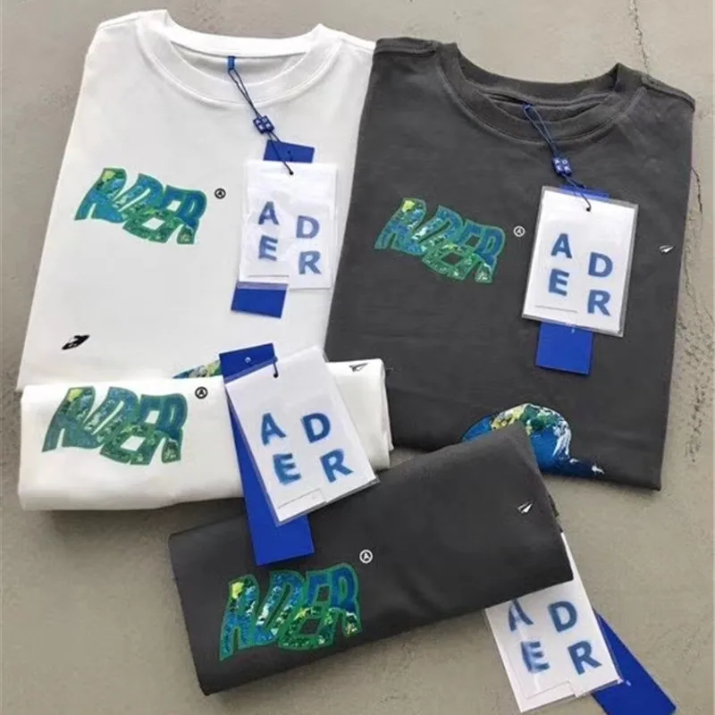 Футболка большого размера с принтом корабля НЛО мужская и женская 1:1 высокое