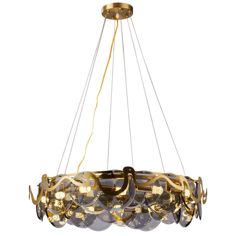 Роскошные светодиодный ные люстры Manggic лампа в стиле арт-деко для гостиной кухни