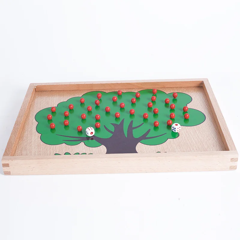 Детские деревянные Обучающие игрушки Монтессори дерево материалы