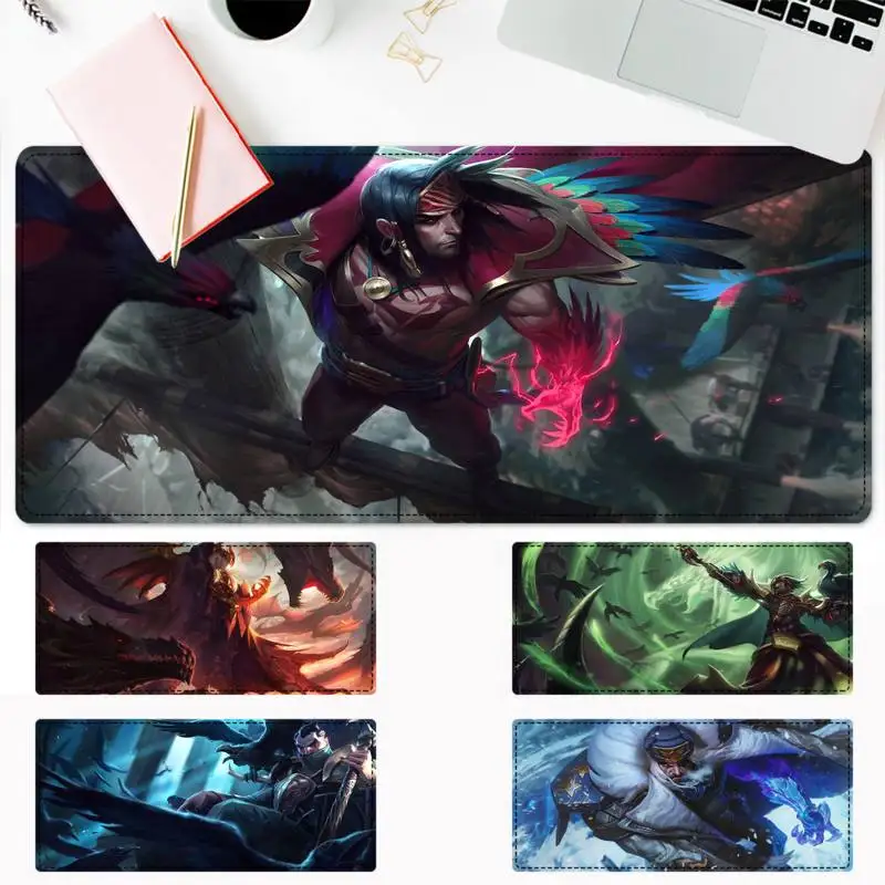 

Fashion LOL Swain Gaming Mouse Pad PC Laptop Gamer Mousepad Anime Antislip Mat Keyboard Desk Mat For Overwatch/CS GO