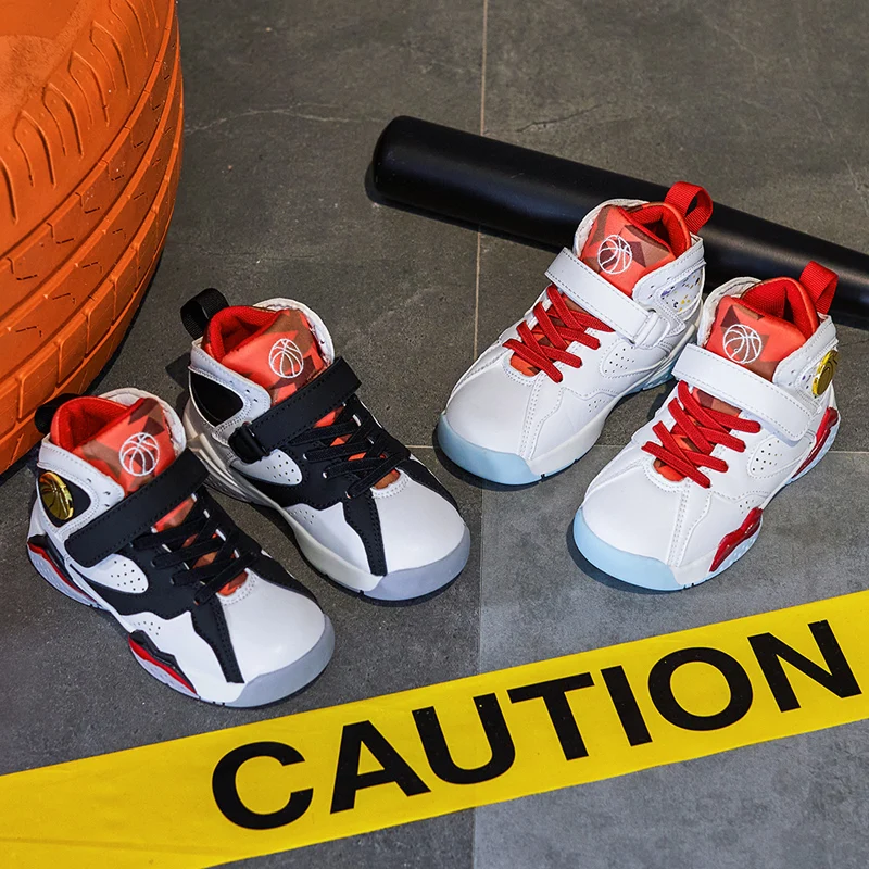 Новинка 2022 детские кроссовки Баскетбольная обувь для мальчиков нескользящая