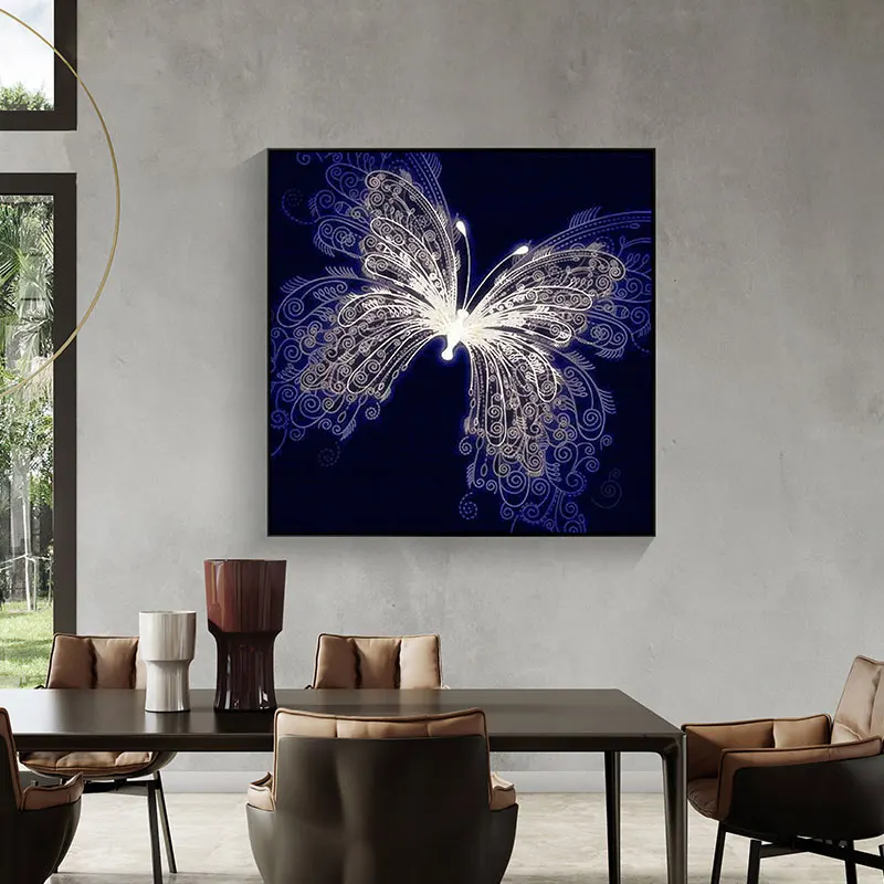 Набор для алмазной вышивки Цветы и бабочки