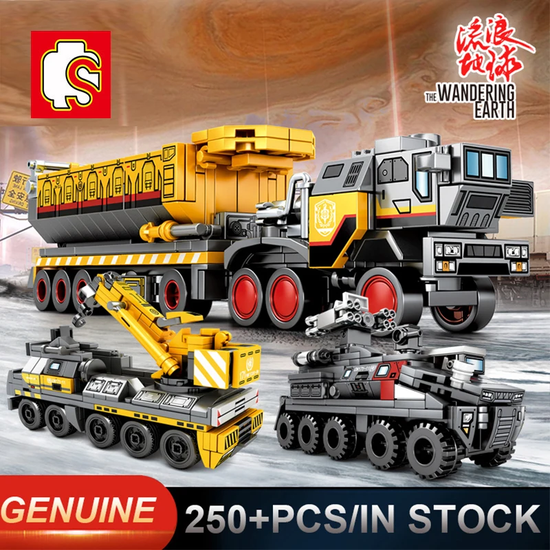 Военный танка грузовики совместимые технические строительные блоки кирпичи