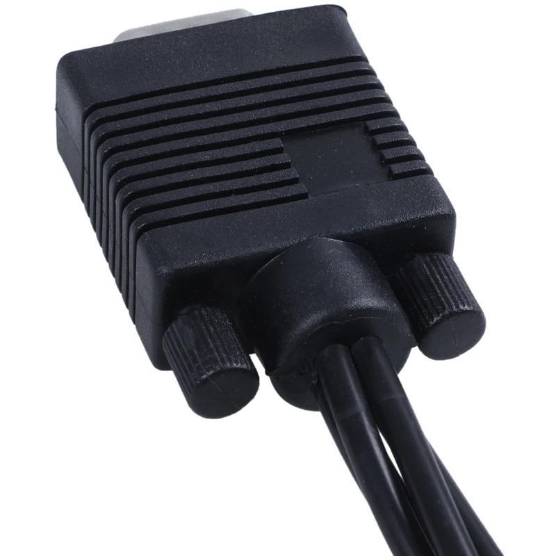 8-дюймовый Переходник VGA Male к 3 RCA S-Video Female AV Video | Электроника