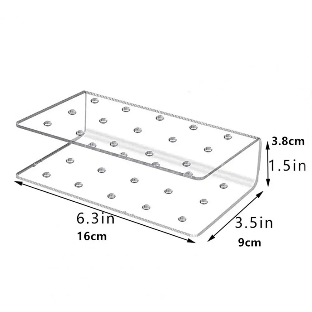 2 шт./компл. акриловые леденец держатель прозрачный двойной Слои 12 отверстий торт
