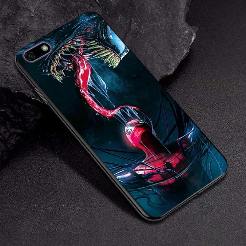 TPUBLK647 Для huawei Y5 Lite чехол-накладка на Y5 Prime Joker Venom черные чехлы для телефонов из ТПУ для huawei Honor 7A 7S чехол-бампер Y5 - Цвет: TPUBLK647