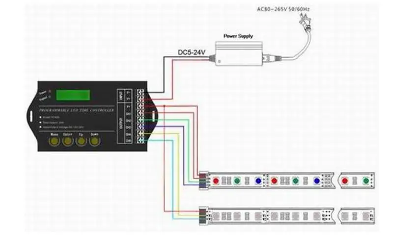 GloryStar TC420/TC421 WiFi программируемый светодиодный диммер RGB аквариумный таймер