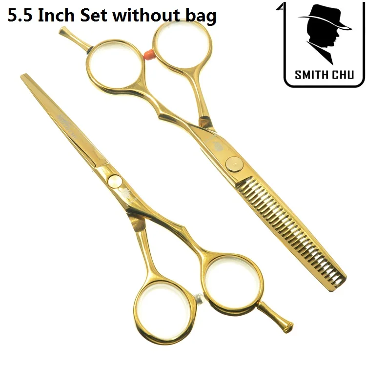 LZS0067 55 no bag Smith Chu 5," Профессиональные Парикмахерские ножницы для стрижки волос Парикмахерские филировочные ножницы Smith Chu машинка для стрижки волос LZS0022 - Цвет: LZS0067 55 no bag
