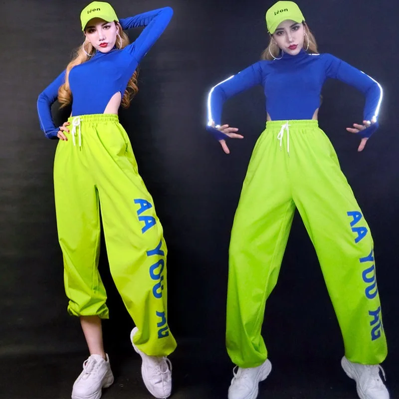 

Women Fashion Hip Hop Pants 2022 Loose Jogger Pants High Waist Drawsrting Trousers Casual Letter Print Pant Ladies Streetwear