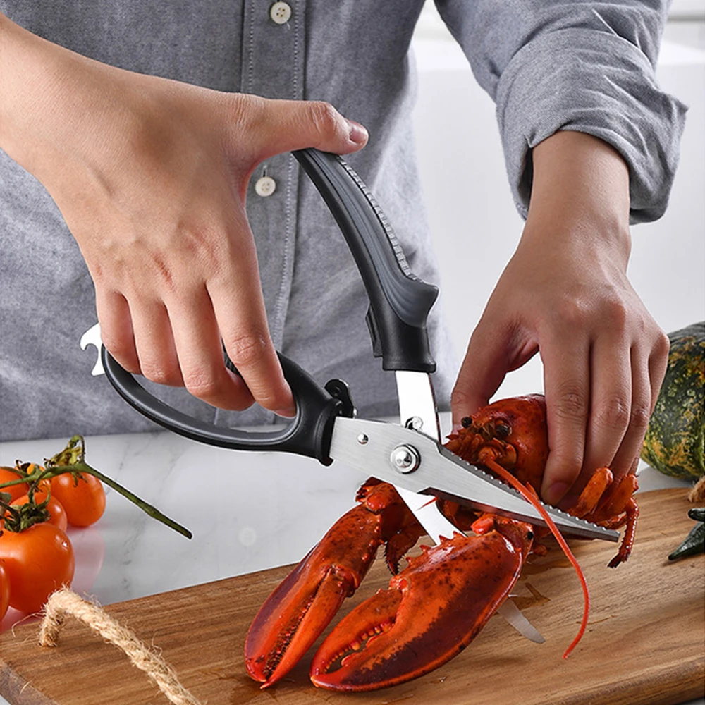 Кухонный безопасный резак Sowoll для курицы ножницы костей из нержавеющей стали