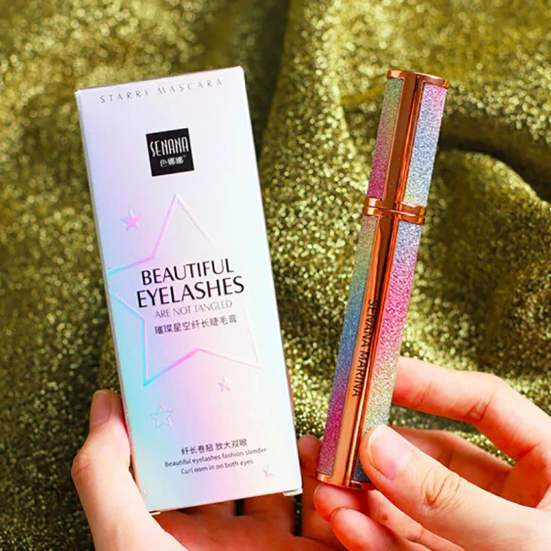 Makeup 4D Silk Fiber Lash Mascara Volume Waterproof Rimel Eyelash Extension Black Thick Lengthening Eye Lashes Cosmetics |