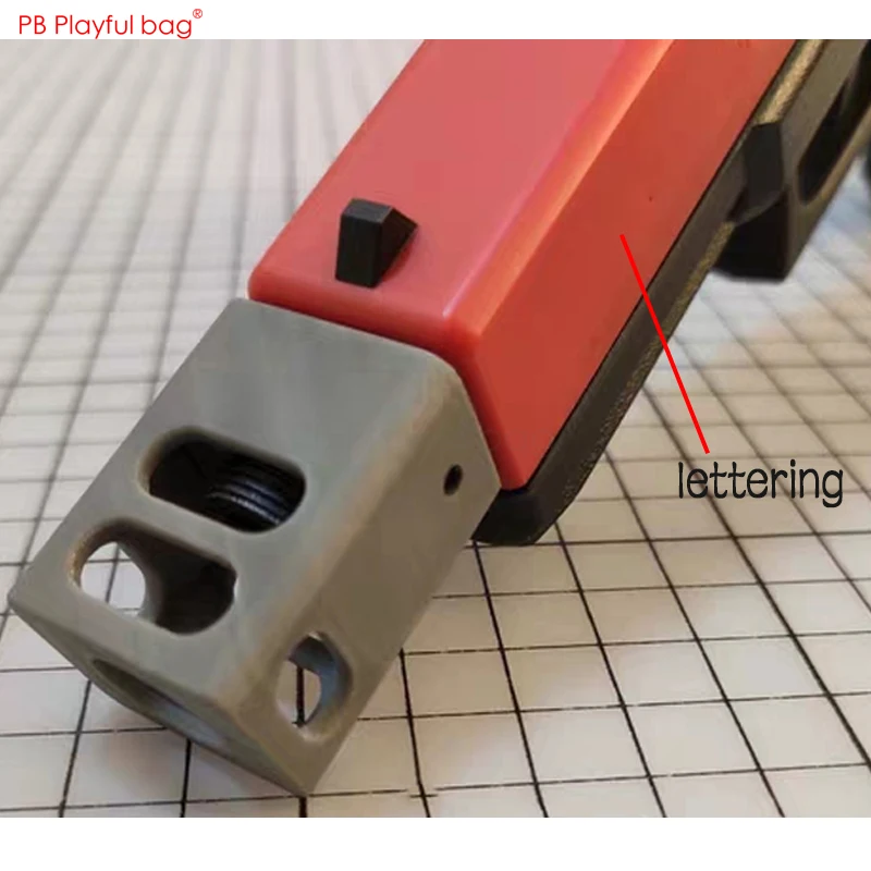 Diy игрушка P1 пламя suppressor пожарная крышка 3D печать свет отверждения модификация высокой точности пули для ружья Аксессуары MD50