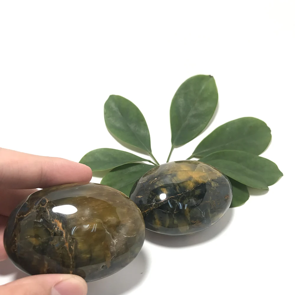 Высококачественный камень в форме пальмы океанской яшмы ручная работа и