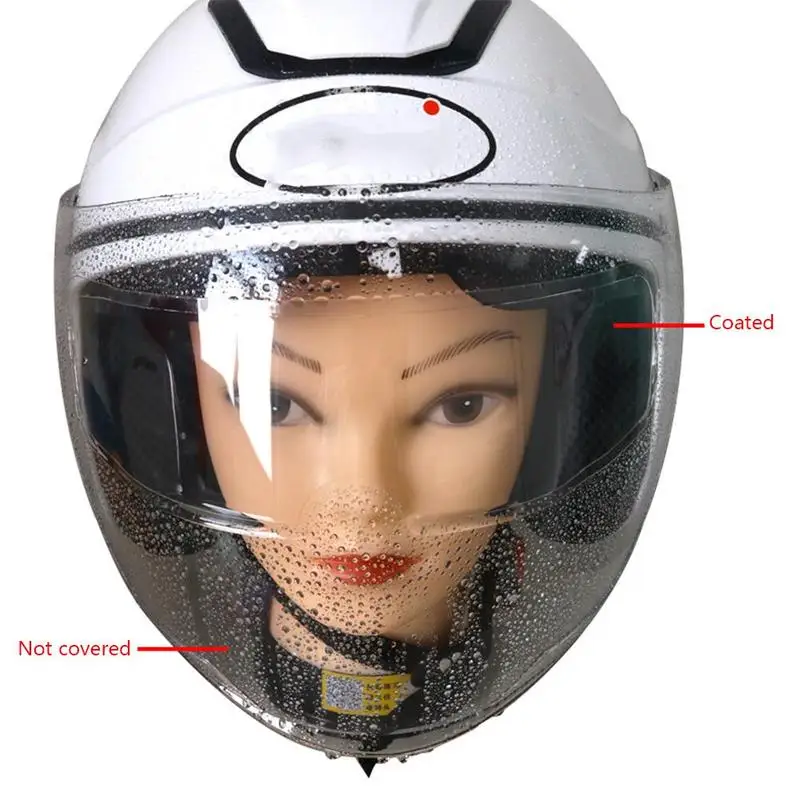 

Helmet Clear Anti-Fog Patch Film Universal Lens Film For Motorcycle Visor Shield Fog Resistant Moto Racing Accessories