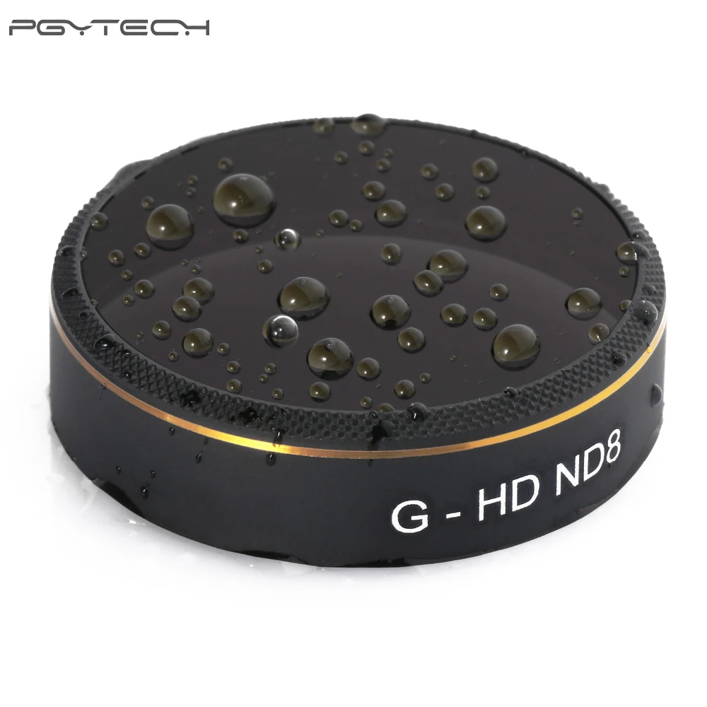 1 шт. оригинальный PGYTECH G HD MC ND4 ND8 ND16 ND32 ND64 Фильтры объектива для Phantom 4 Pro Drone|lens filter|hd