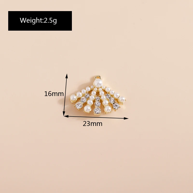 4 шт. отличные жемчужные подвески в виде ракушек для изготовления ювелирных