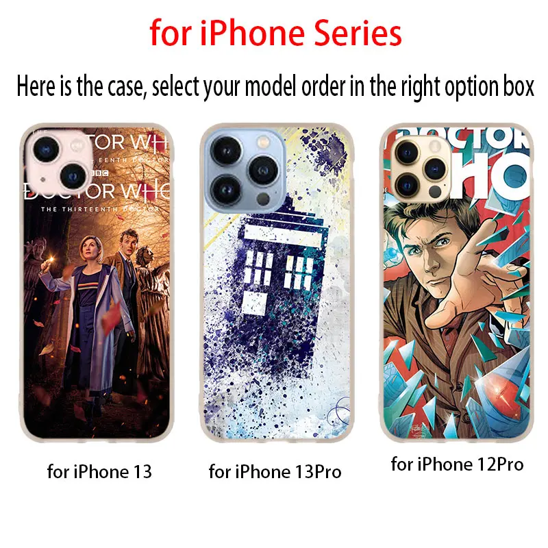 Мягкий силиконовый чехол Доктор Кто Daleks 2020 для iPhone 13 11 12 Pro X XS Max XR 6 6S 7 8 Plus SE Mini |