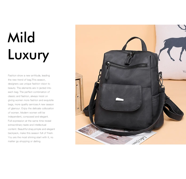 Мода Rugzak женский Mochila PU кожаные школьные сумки для девочек-подростков sac высококачественный Женский рюкзак для путешествий сумка для отдыха XA500H