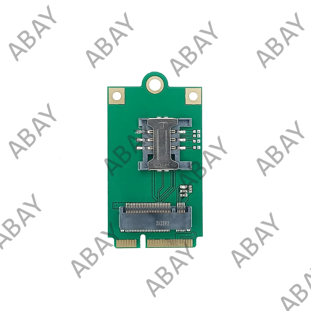 M.2 NGFF B Key Key-B to Mini PCI-E PCIe MPCIe Adapter 5*3cm Development Board for 5G Wireless Module SIM8200EA-M2 RM500Q-GL |