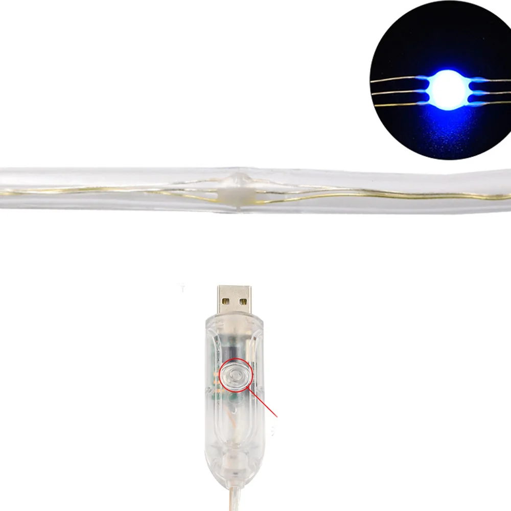 Адресные светодиодные гирлянды для рождественской елки