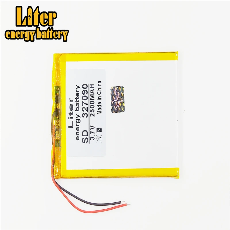 Одобренная SD CE Rohs MSDS lipo батарея 3 7 v 327090 для планшетного ПК 2500mah | Компьютеры и офис