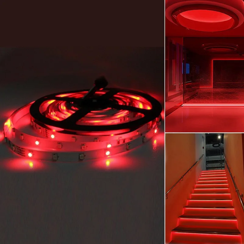 5 м 300 светодиодный s светодиодный струны супер яркий 3528 SMD Зеленый Синий Теплый белый набор неводонепроницаемых лент светильник гибкий DC 12 В светильник s