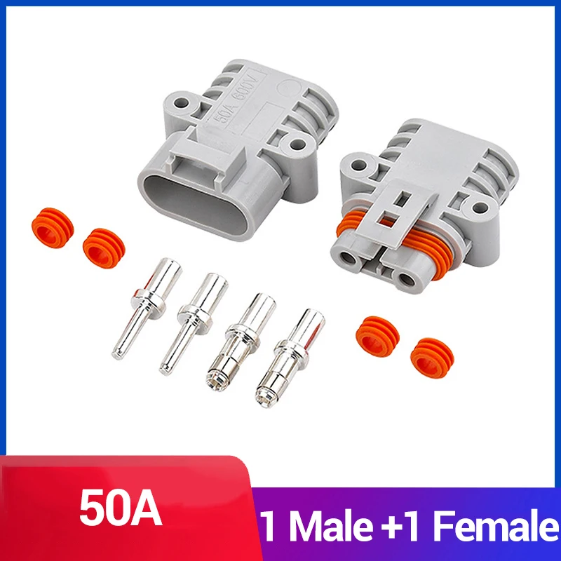 Автомобильный разъем литиевого аккумулятора высокой мощности 24 В/12 В 1 штекер и