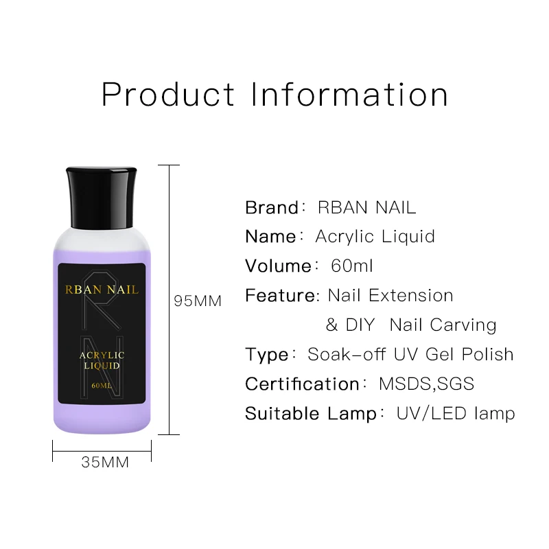 Средство для удаления лишней гель лака 60 мл|Жидкость снятия лака| |