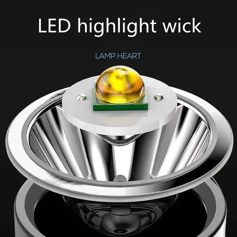 

Powerful LED Flashlight Portable LED P500 Torch USB Rechargeable Searchlight Waterproof Spotlight for Fishing Light Lantern