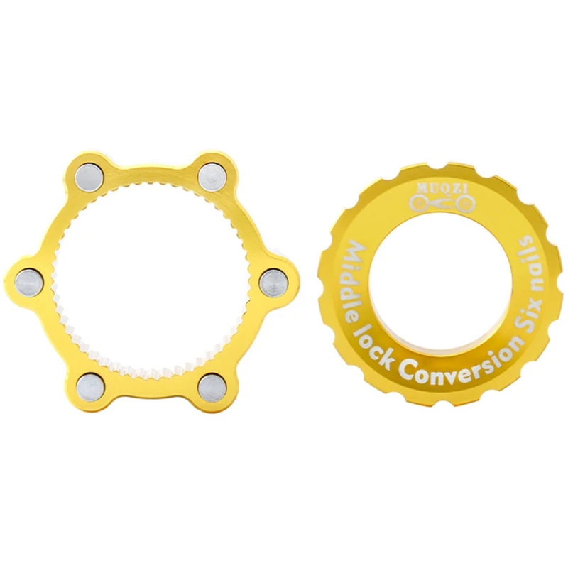 

Bicycle Six Nail Disc Conversion Seat Front Hub Adapter Kit for Boost Fork Disc