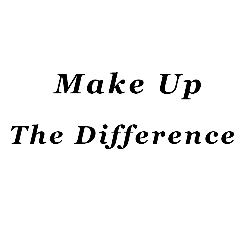 

Восполнить разницу