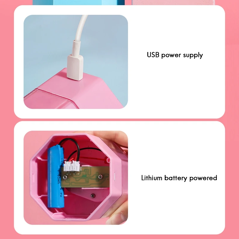 

Electric Pencil Sharpener Rechargeable for Kids Student Children Home Office Stationery School Supplies